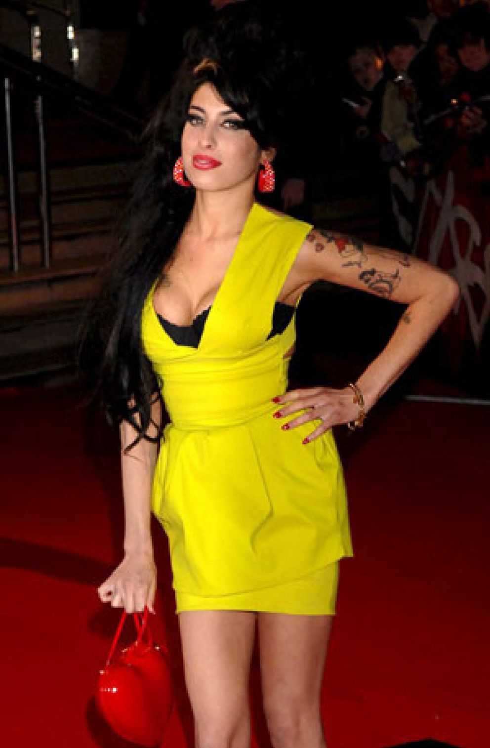 Foto: Amy Winehouse, ingresada por un problema con sus prótesis mamarias