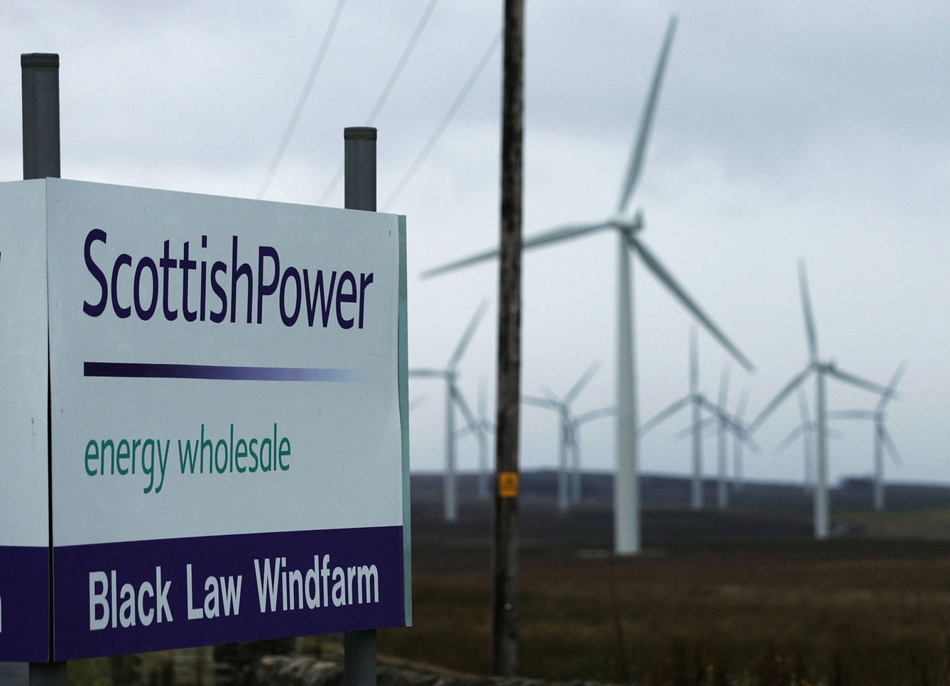 Una planta energética de Scottish Power en Lanarkshire, Escocia. (Reuters)