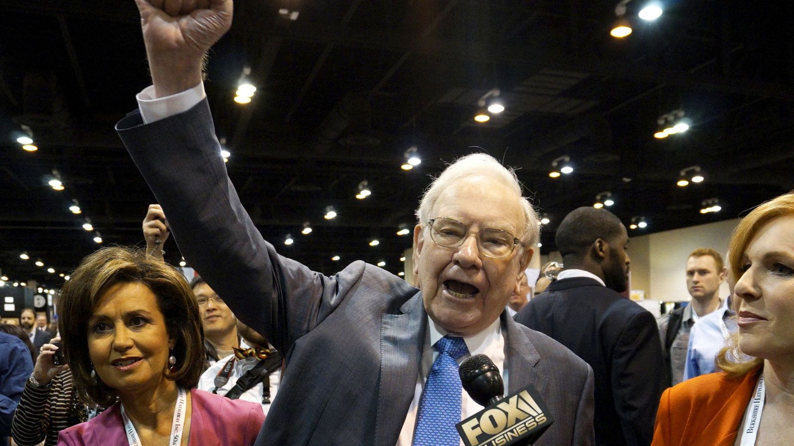 Foto: Warren Buffett en la convención anual de su fondo que se ha celebrado este fin de semana en Omaha (Reuters)