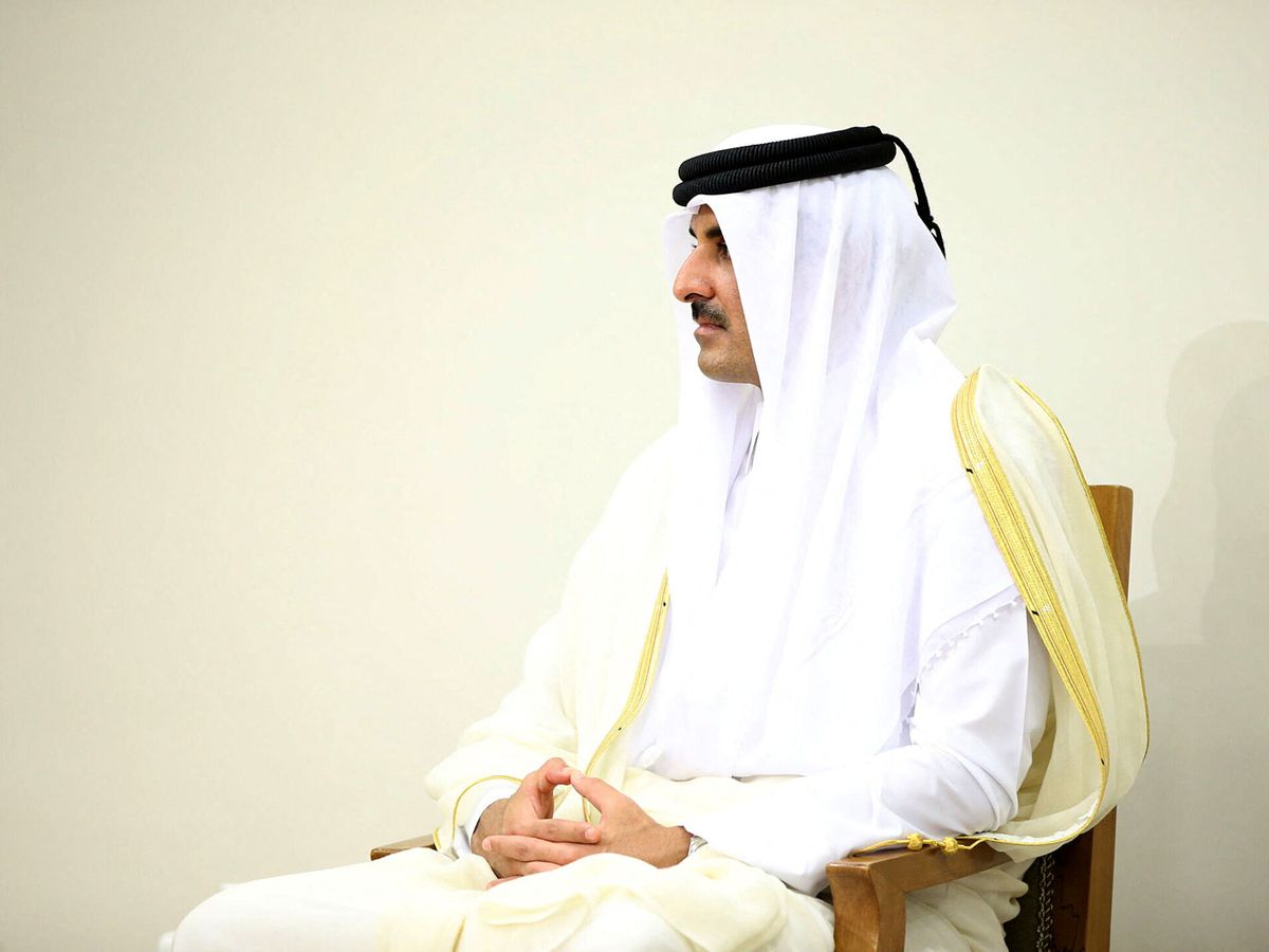 Foto: El emir de Qatar (Reuters)