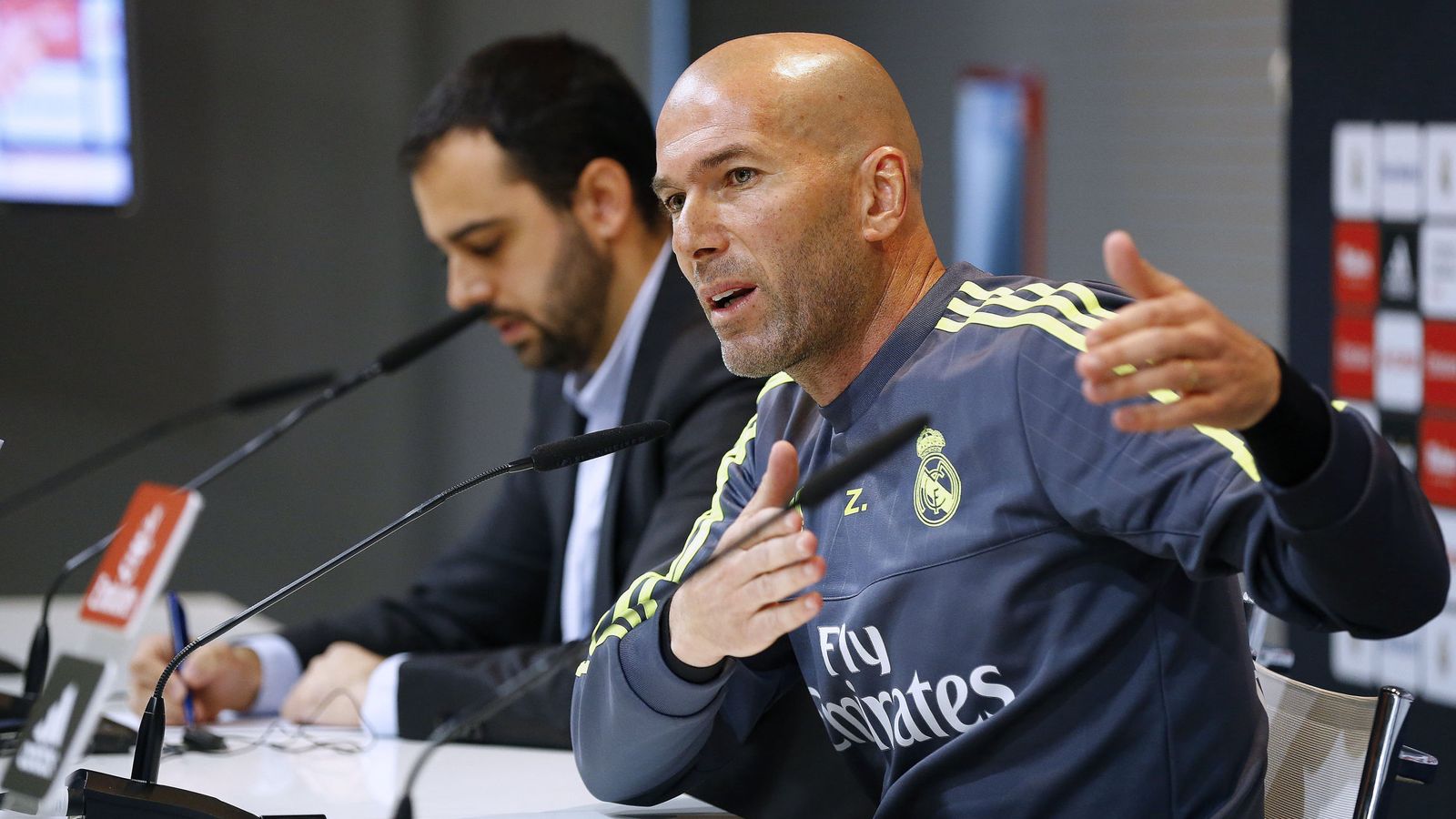 Foto: Rueda de prensa Zinedine Zidane (EFE)