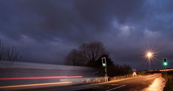Foto: Luces en una carretera