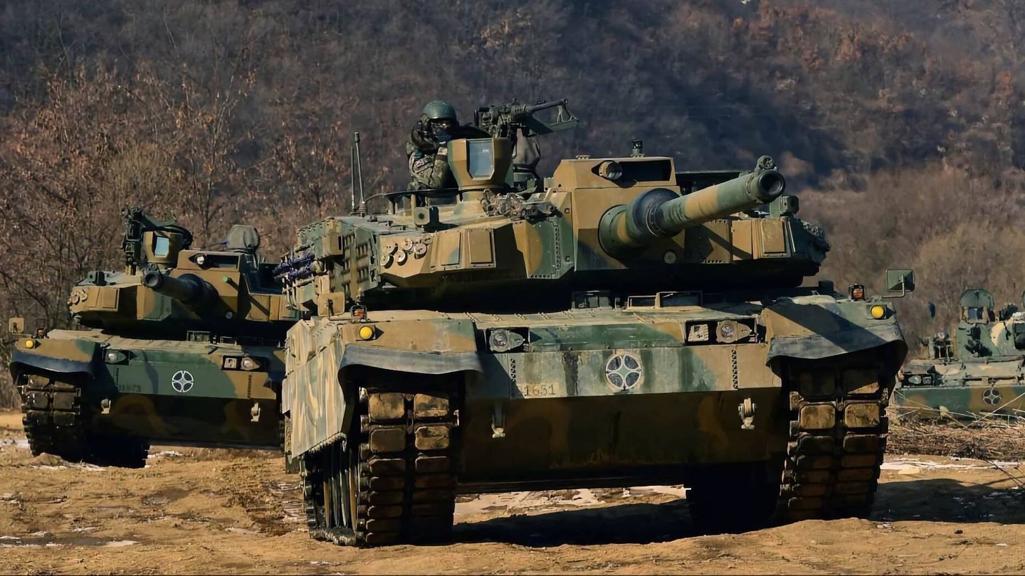 Carros de combate K2 Black Panther. (RoK MoD)