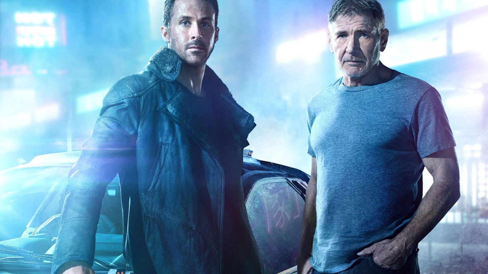 Foto: Ryan Gosling y Harrison Ford en una imagen promocional de 'Blade Runner 2049'