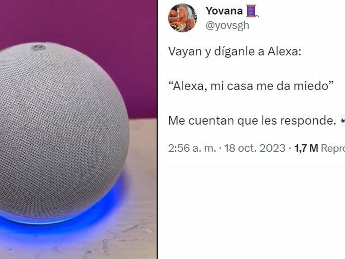 Foto: "Alexa, mi casa da miedo": Una chica comparte en redes la respuesta 'más terrorífica' del asistente virtual.(Twitter)