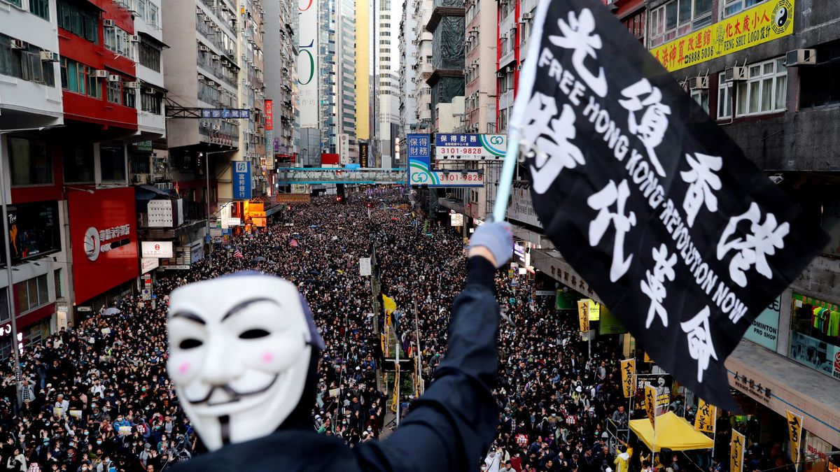 Cientos de miles de manifestantes vuelven a tomar las calles de Hong Kong