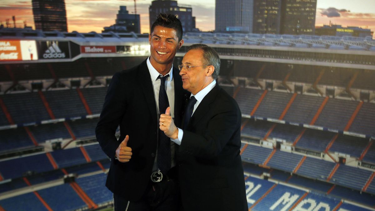 Florentino prepara una gran fiesta para celebrar la renovación de Cristiano Ronaldo