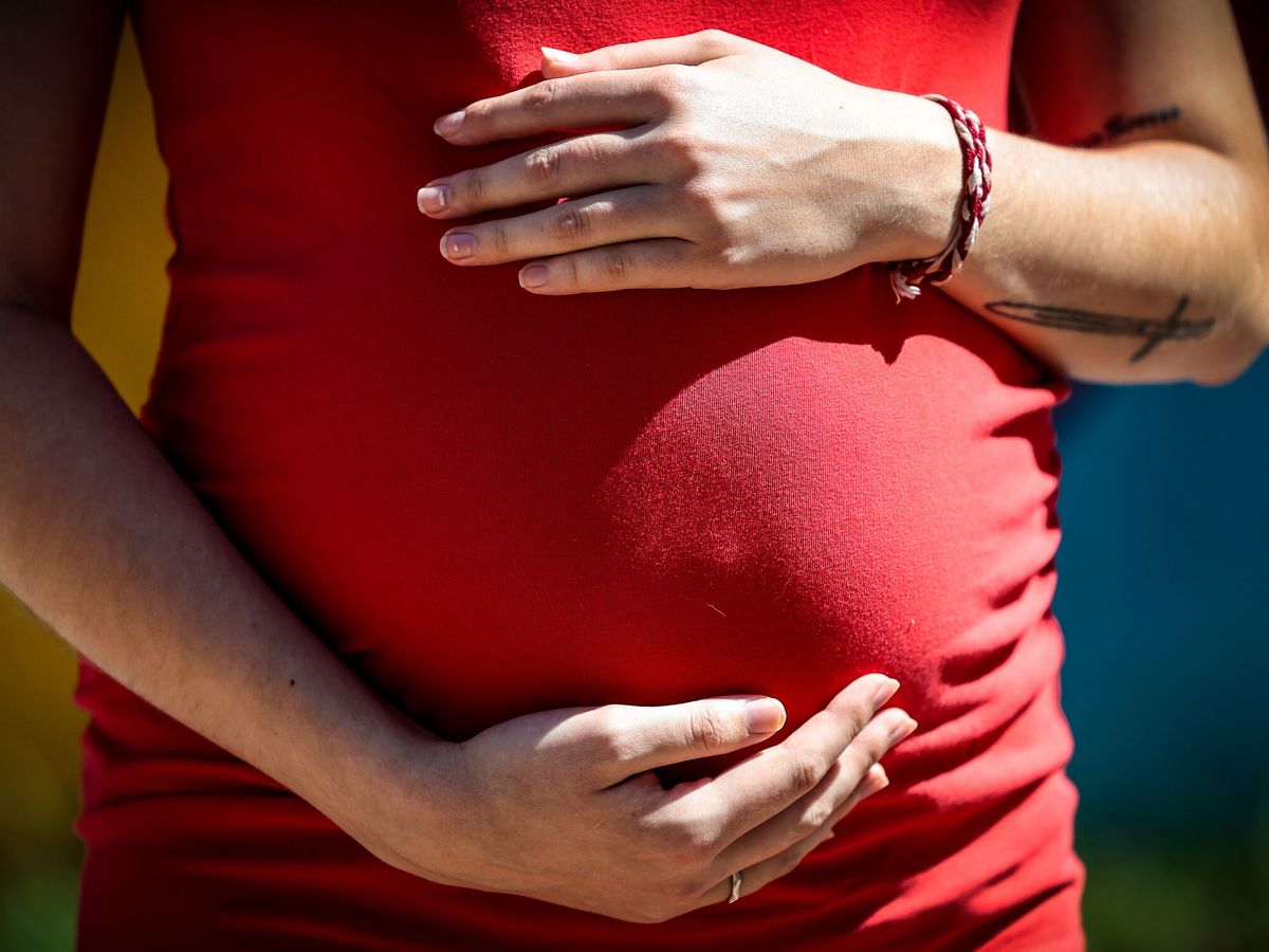 Foto: Una mujer embarazada. (EFE/Archivo/Juan Ignacio Roncoroni)