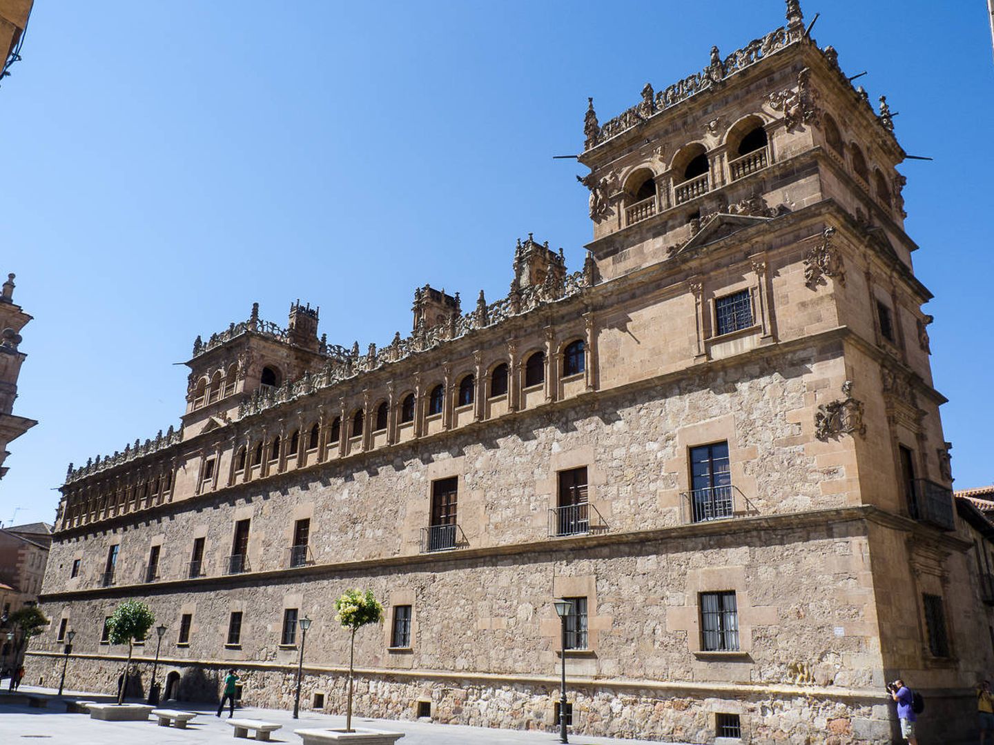 El palacio de Monterrey, en Salamanca. (EFE)