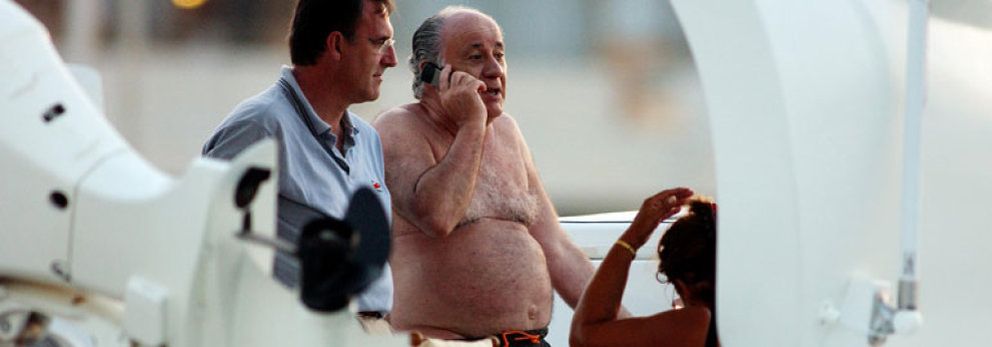 Foto: Amancio Ortega 'fleta' su yate de 6 millones para navegar con su nieto por Cannes