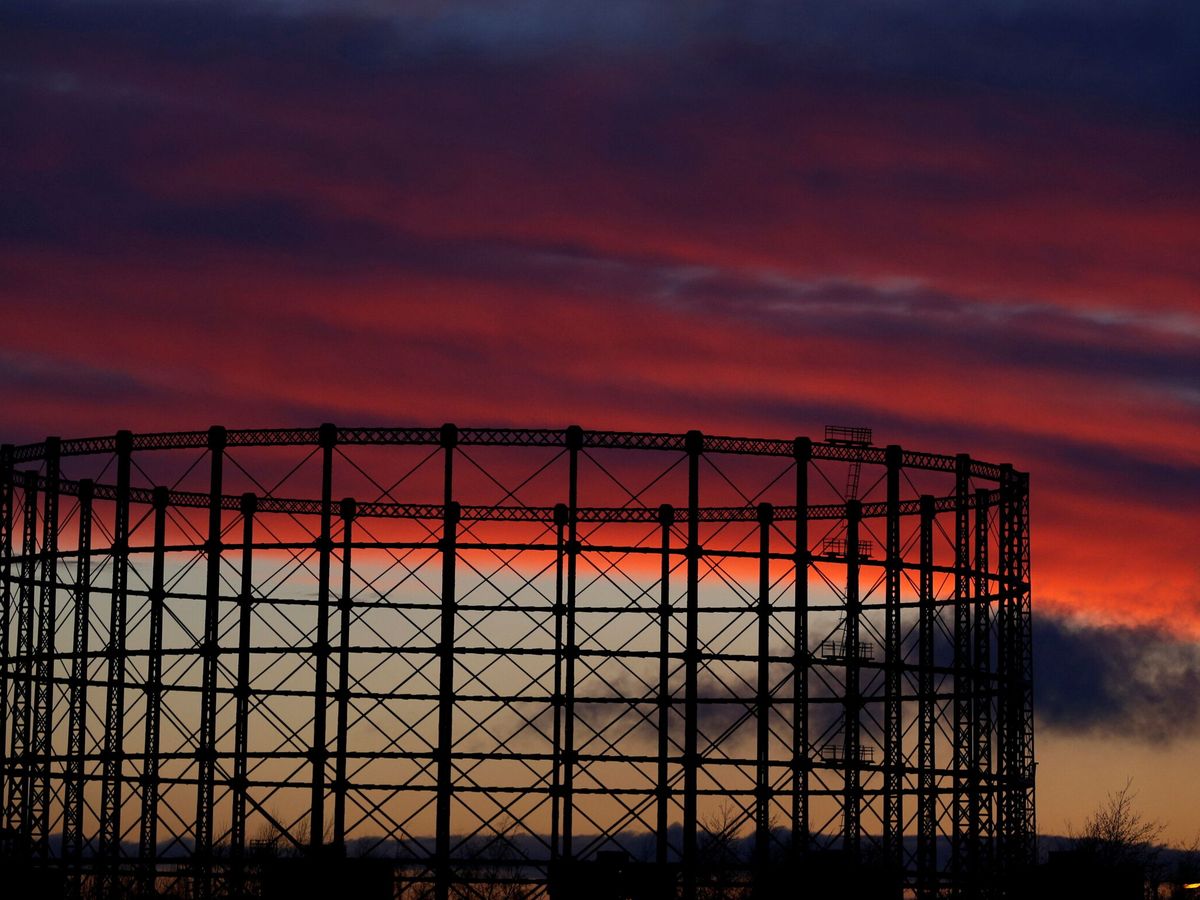 Foto: Una planta de almacenamiento de gas cerca de Mánchester (Reino Unido). (Reuters)