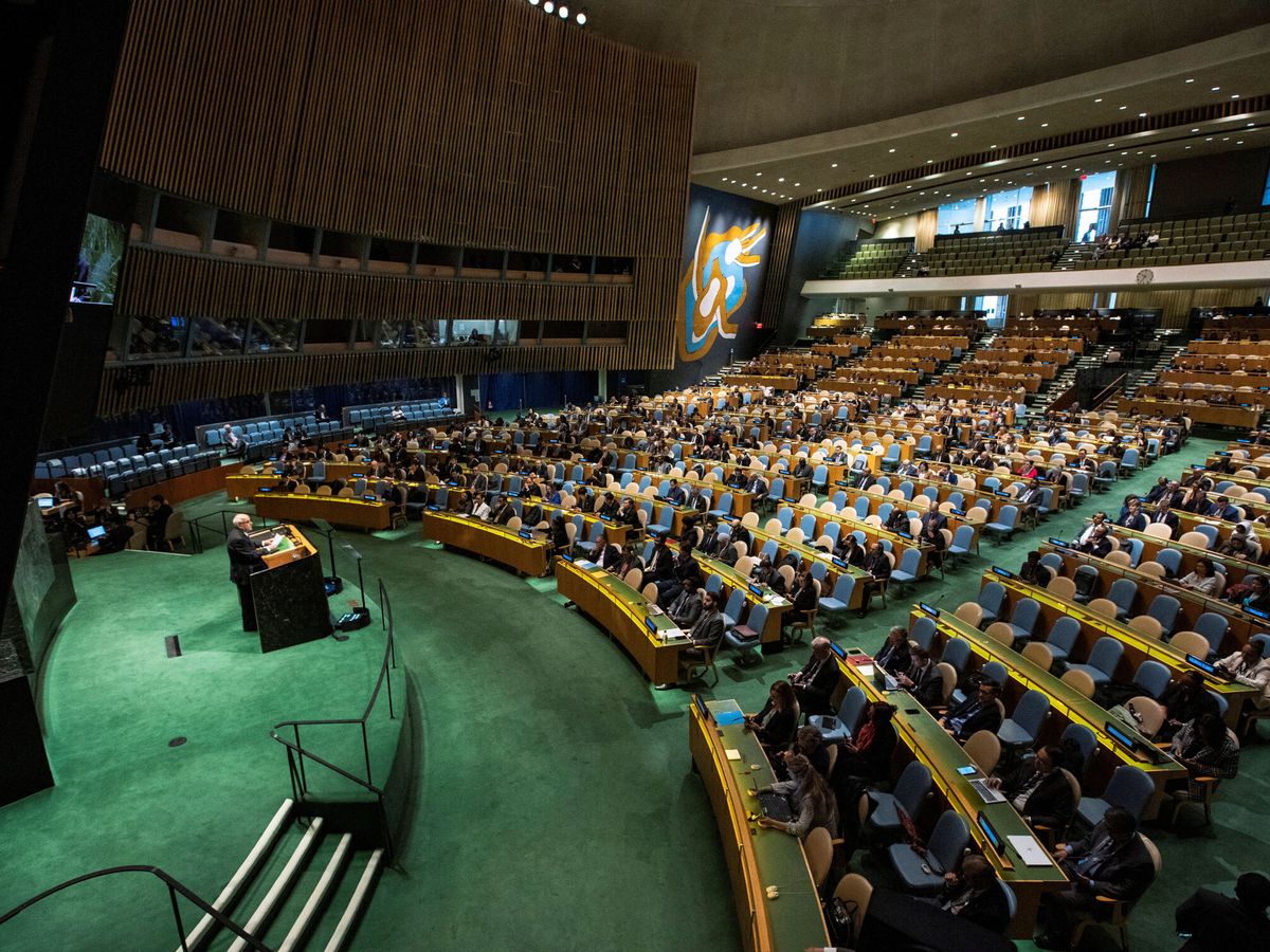 Foto:  Asamblea General de la ONU. (Reuters/Eduardo Muñoz)