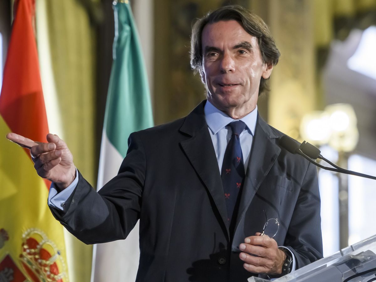 Foto: El expresidente del Gobierno José María Aznar. (EFE/Raúl Caro)