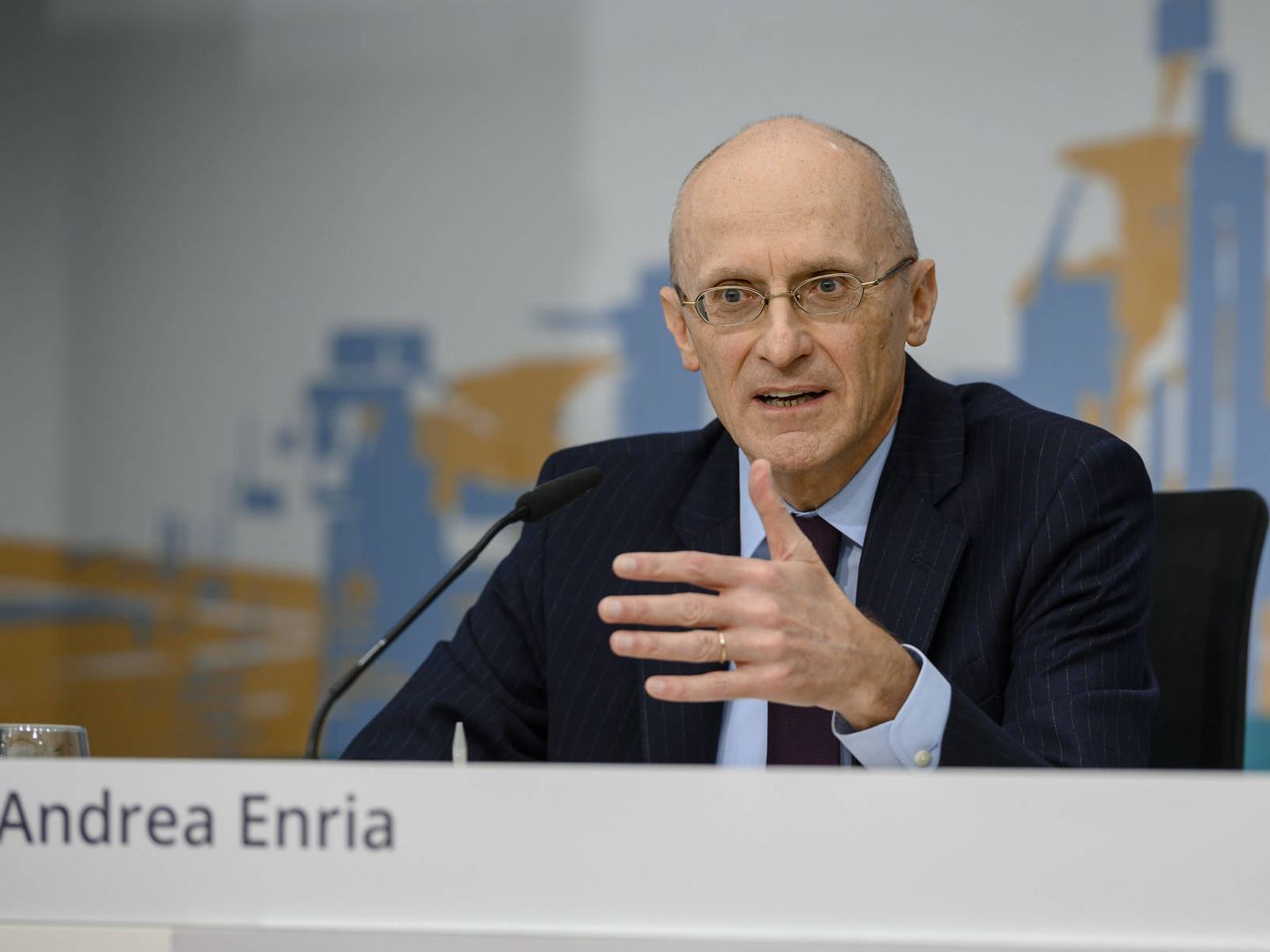 Andrea Enria, presidente del Mecanismo Único de Supervisión (MUS) del BCE. (BCE)