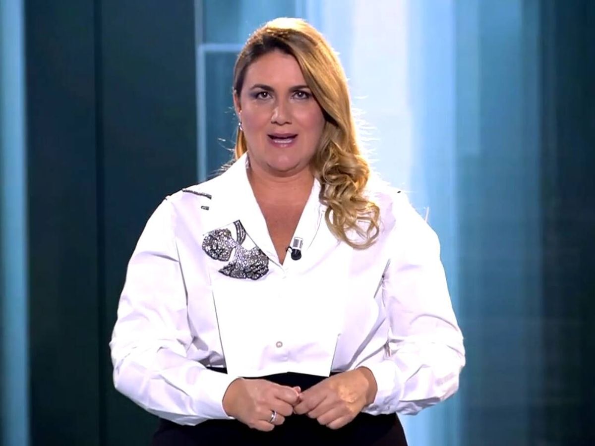 Foto: La presentadora Carlota Corredera. (Mediaset)