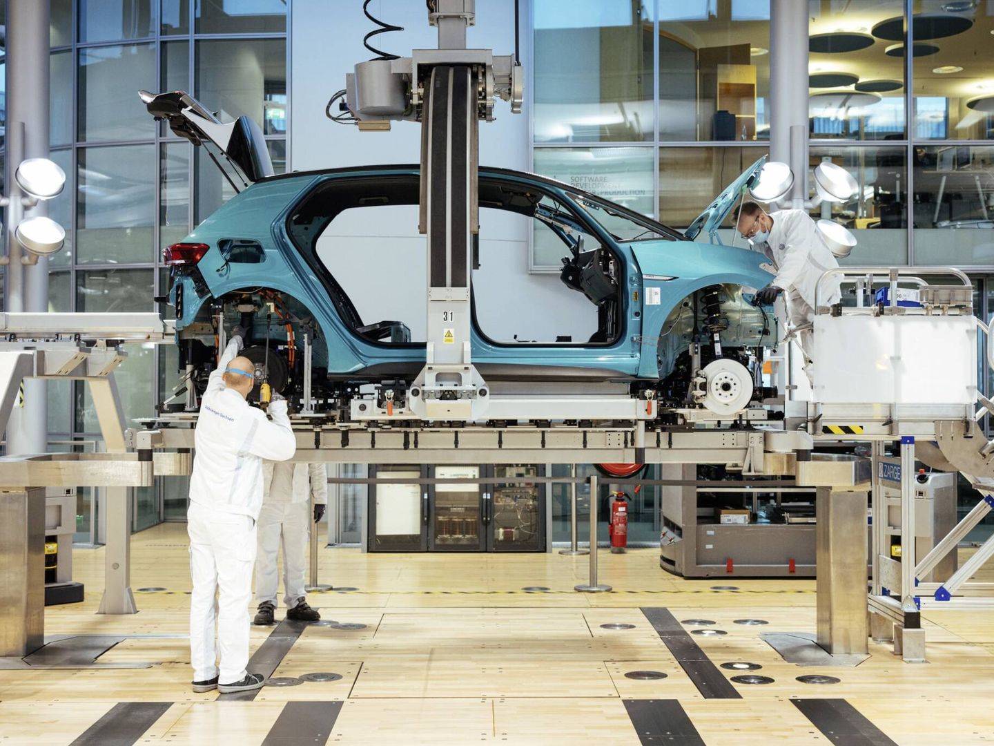 Como parte del Proyecto Trinity, Volkswagen quiere reducir el tiempo de producción de sus ID.