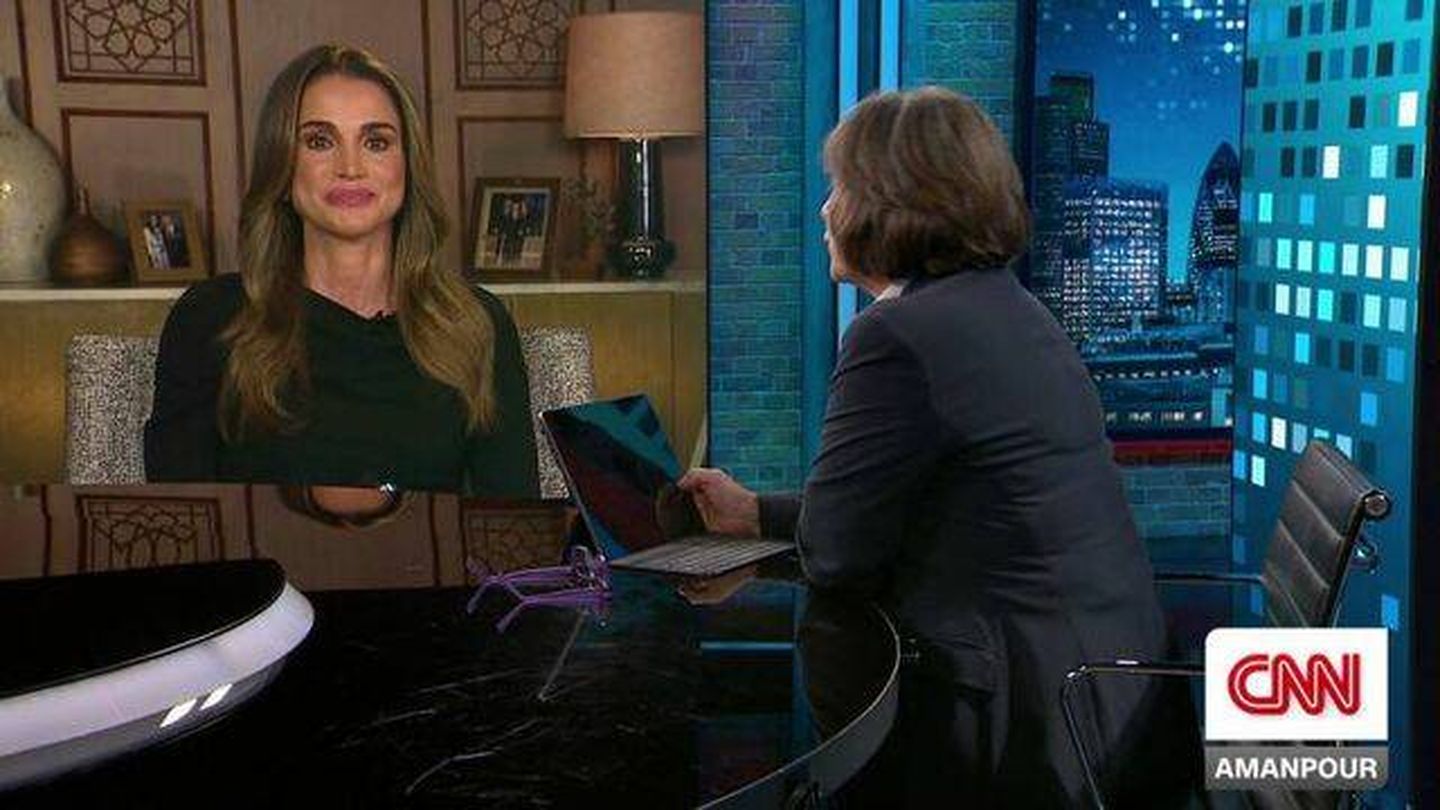 La entrevista de la reina Rania. (CNN) 