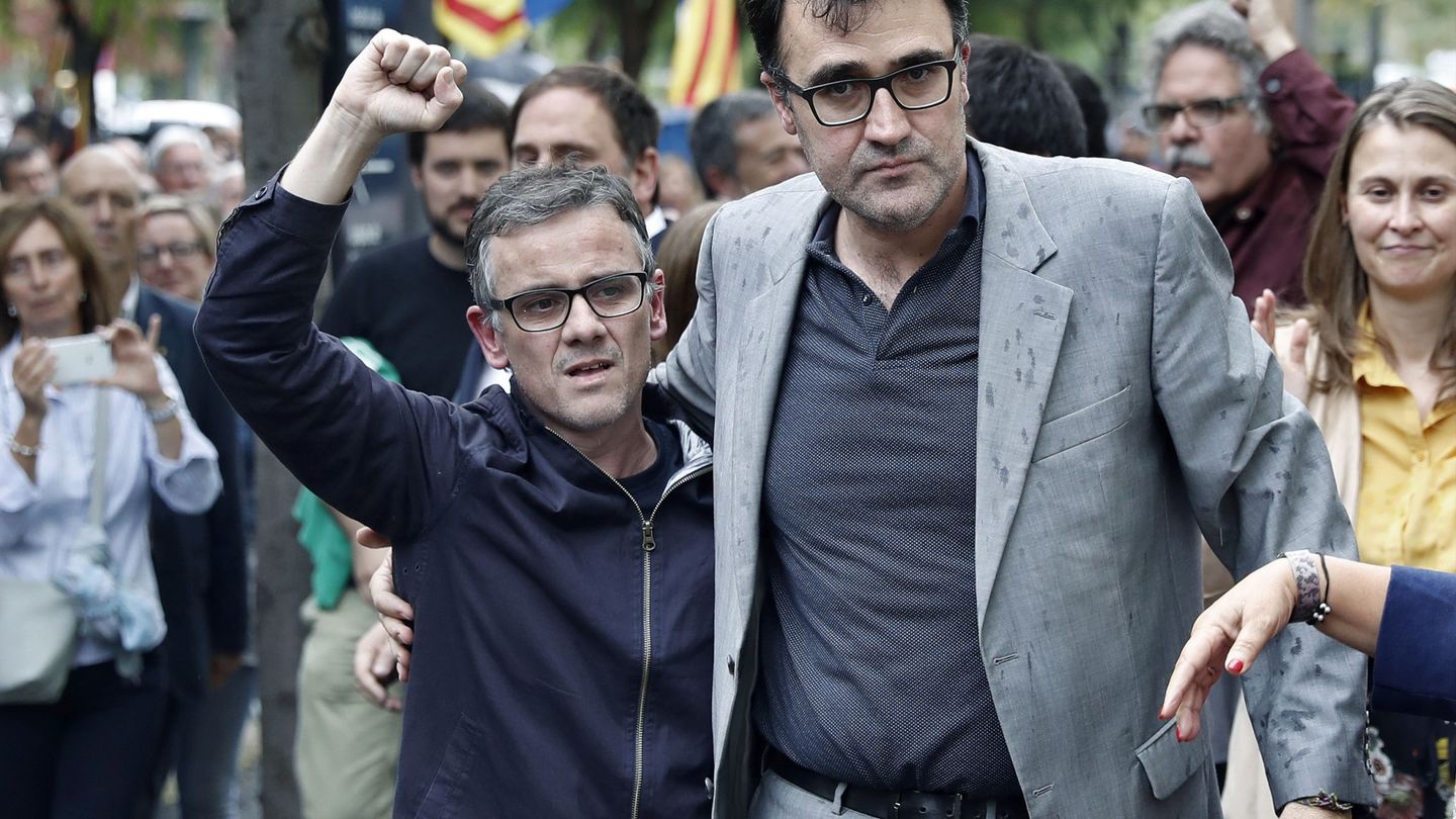 Josep Maria Jové y Lluís Salvadó. (EFE)