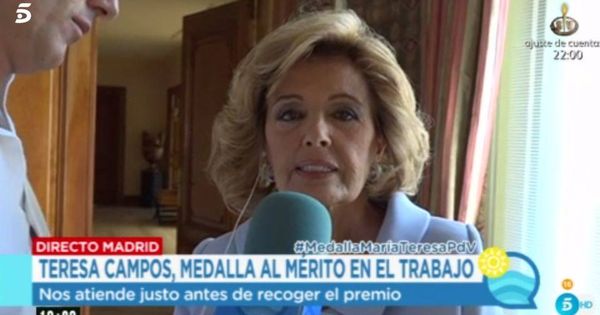 Foto: María Teresa Campos anuncia su regreso a la televisión. 