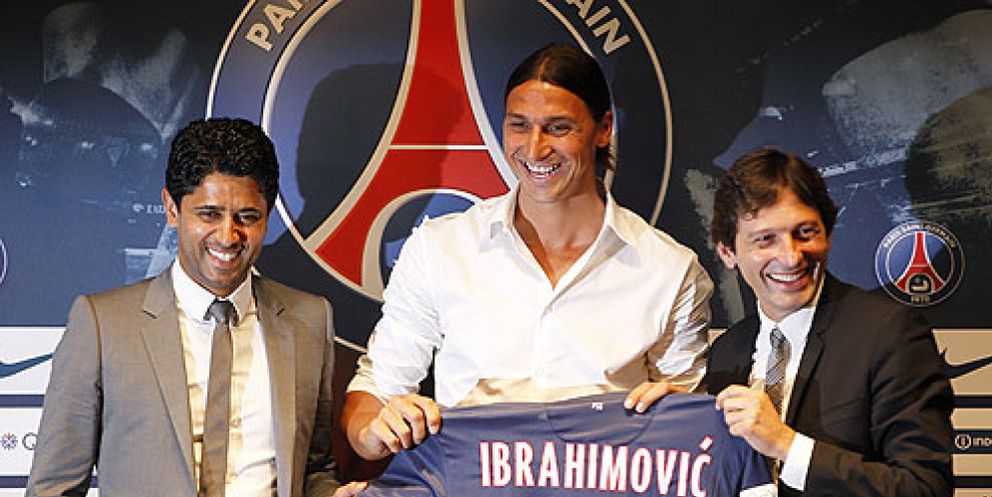 Foto: El PSG tendrá que desembolsar 52 millones de euros para pagar la ficha de Ibrahimovic