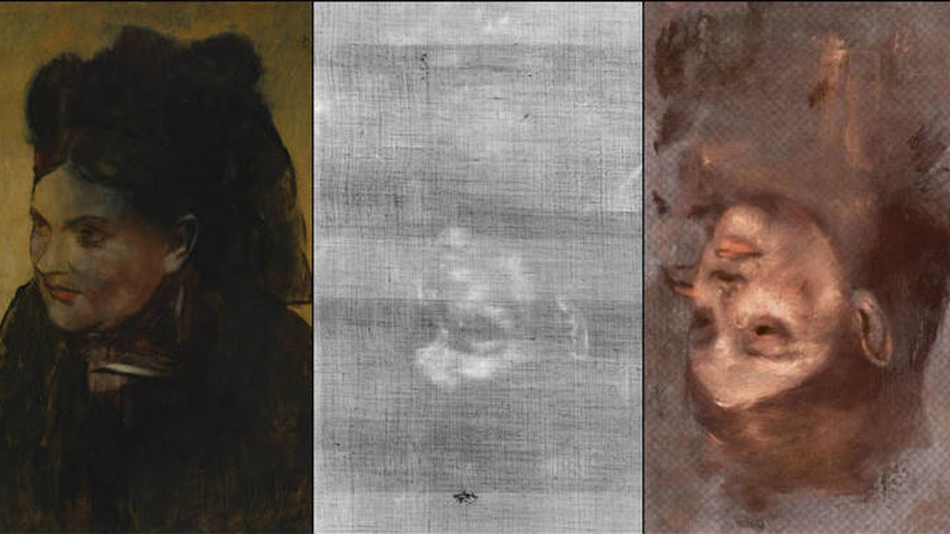 Descubren la misteriosa imagen de una mujer oculta en un cuadro de Degas
