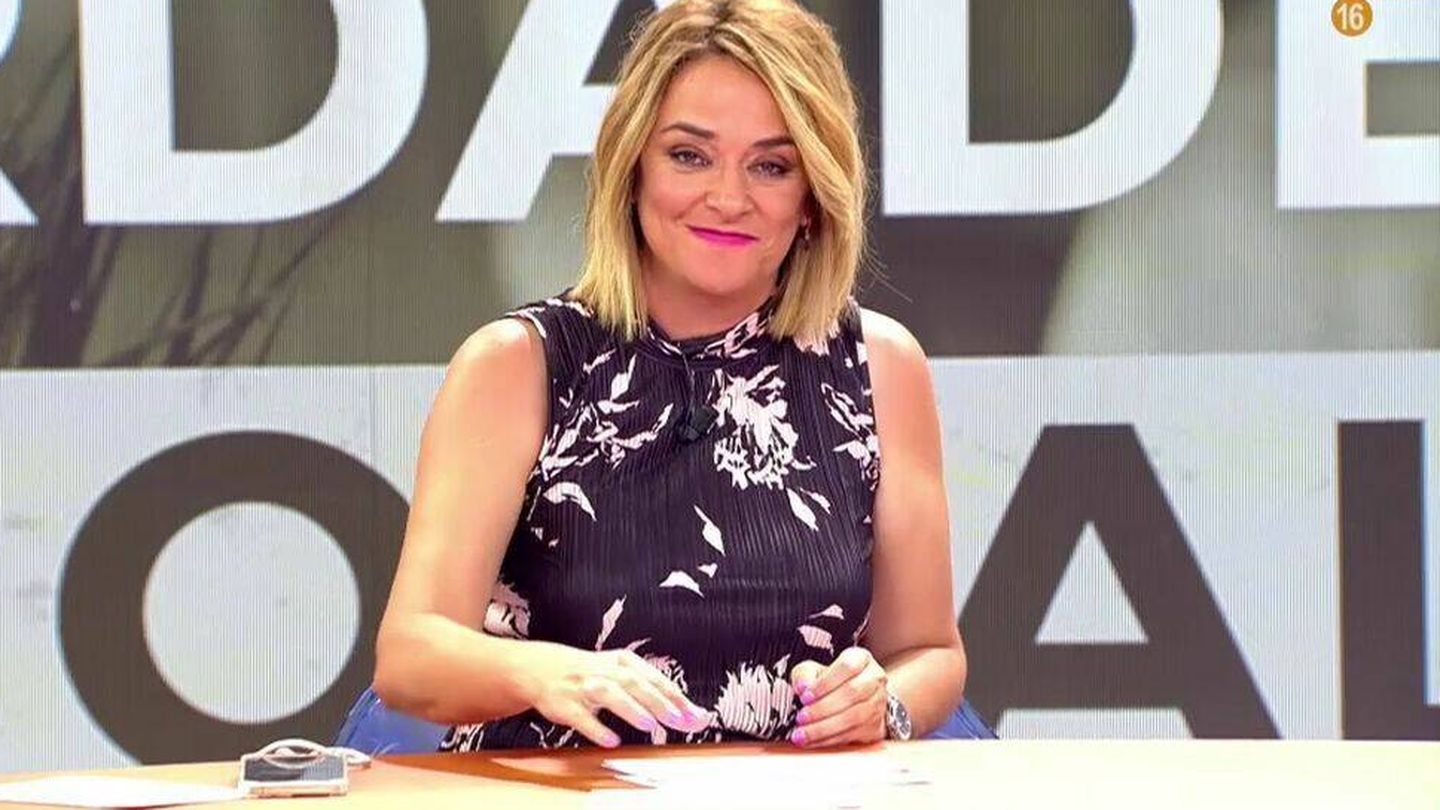 Toñi Moreno, presentadora de 'Viva el verano'. (Mediaset)