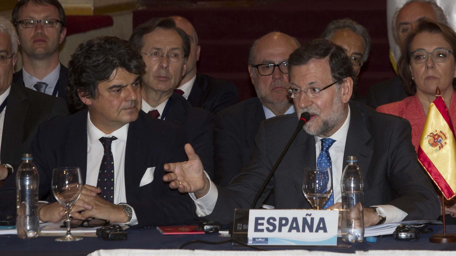 Foto: Jorge Moragas y Mariano Rajoy. (Efe)