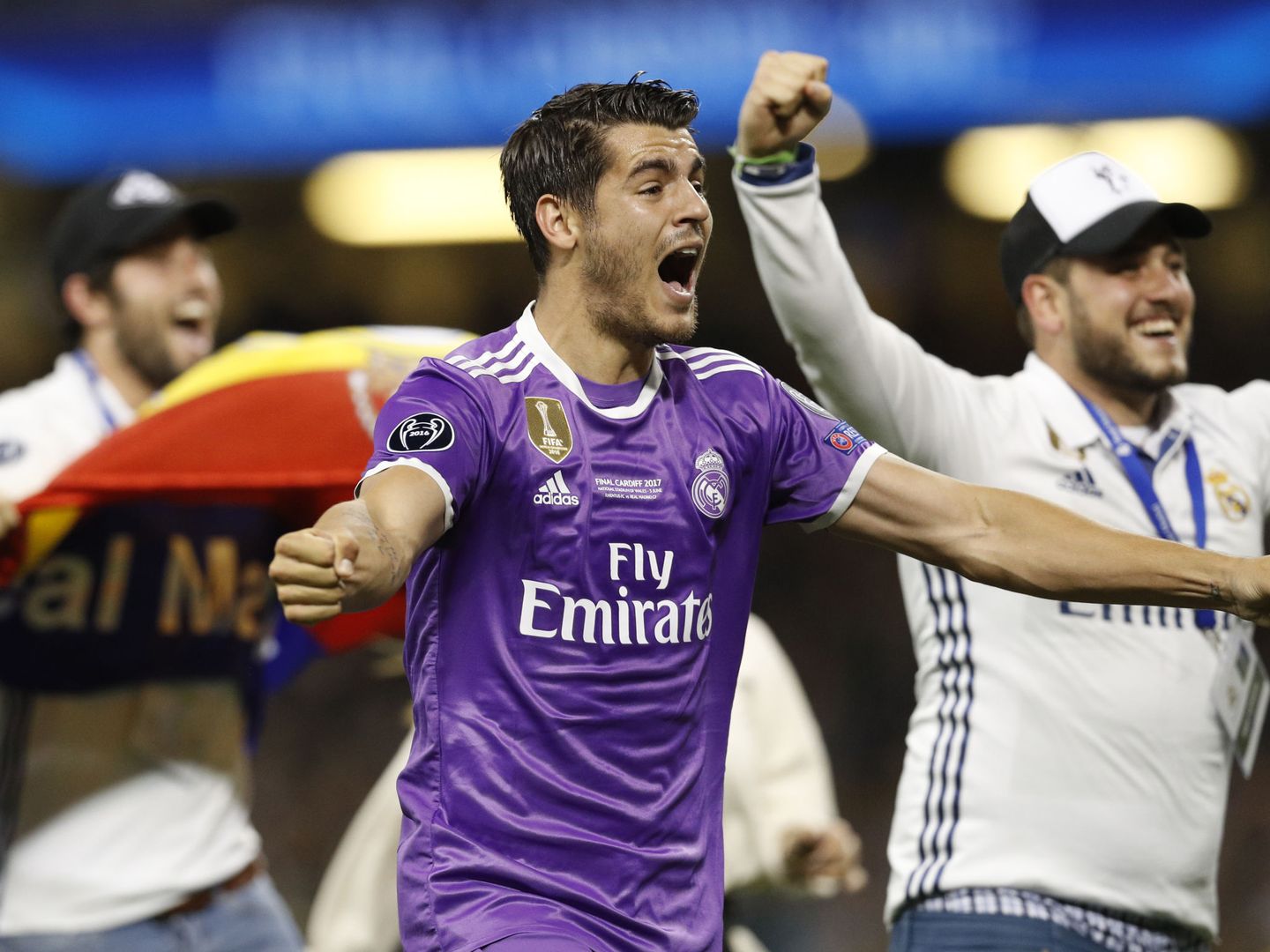 Morata en su etapa en el Real Madrid. (Reuters)