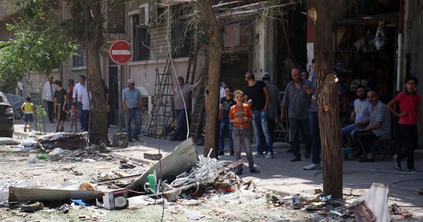 Foto: Coche bomba en Damasco (Siria) el pasado día 2. (EFE)
