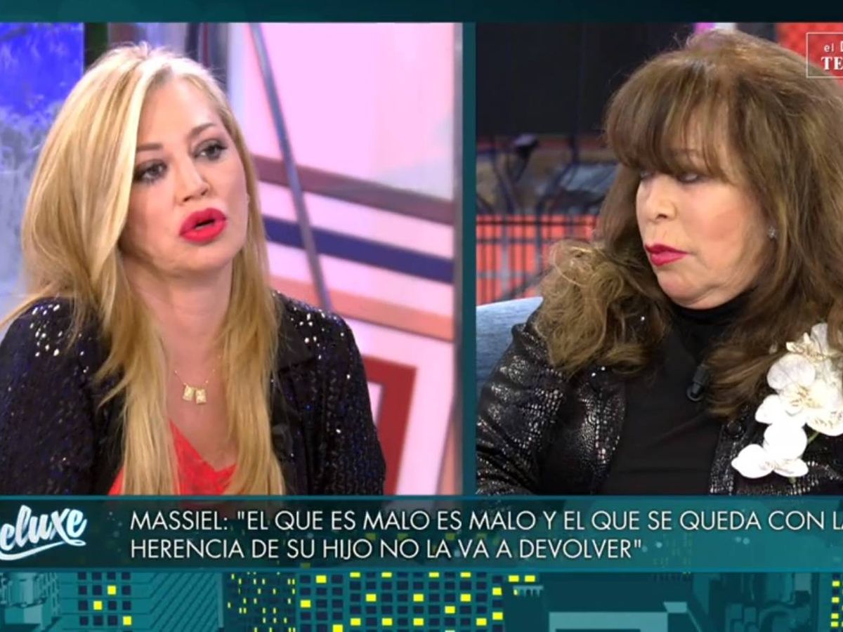 Foto: Belén Esteban y Massiel. (Telecinco).