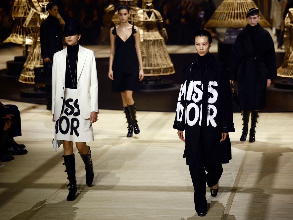 Foto: El desfile de Dior en París. (Reuters/Sarah Meyssonnier)