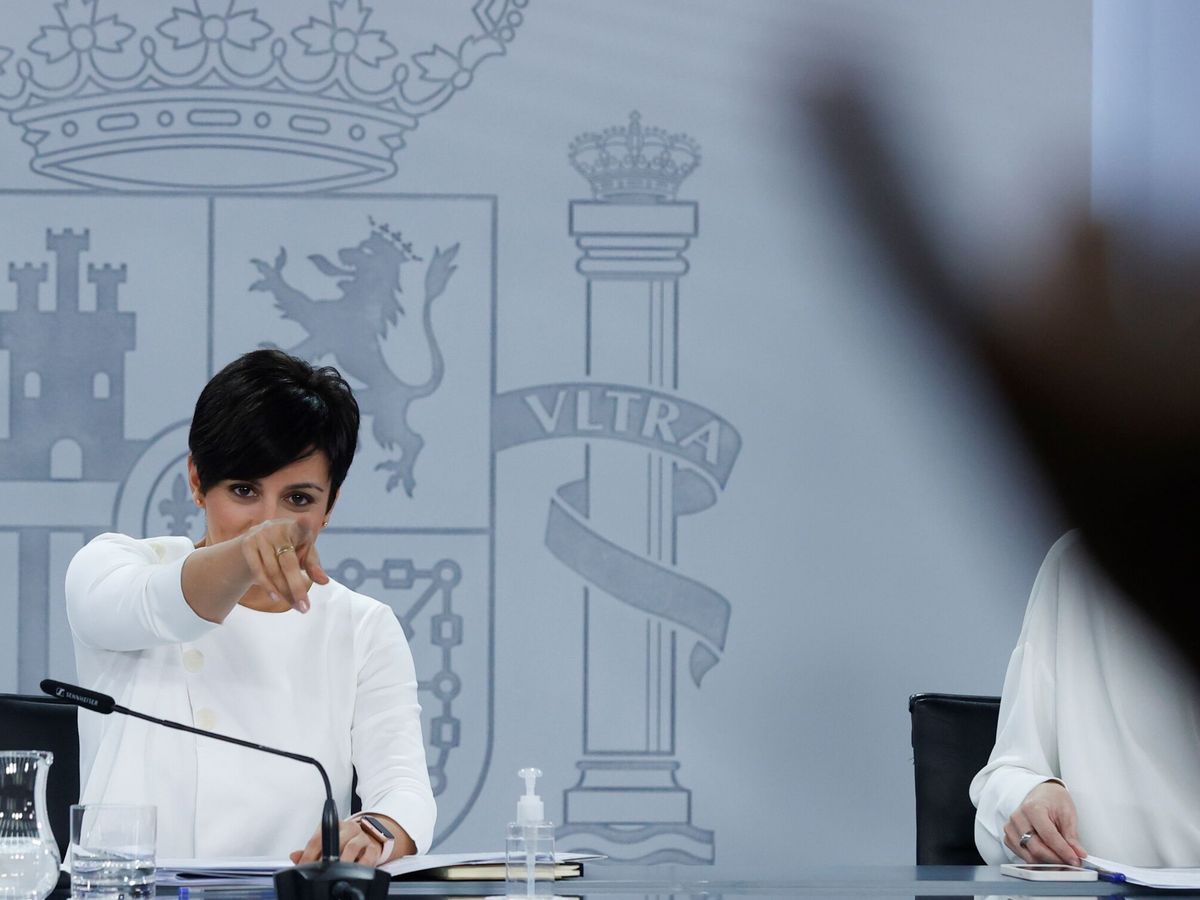 Foto: La ministra de Política Territorial y portavoz del Gobierno, Isabel Rodríguez. (EFE/Hidalgo)