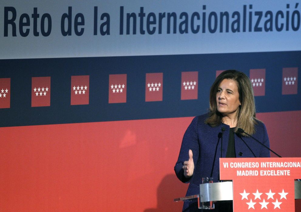 Foto: La ministra de Empleo y Seguridad Social, Fátima Báñez (Efe)