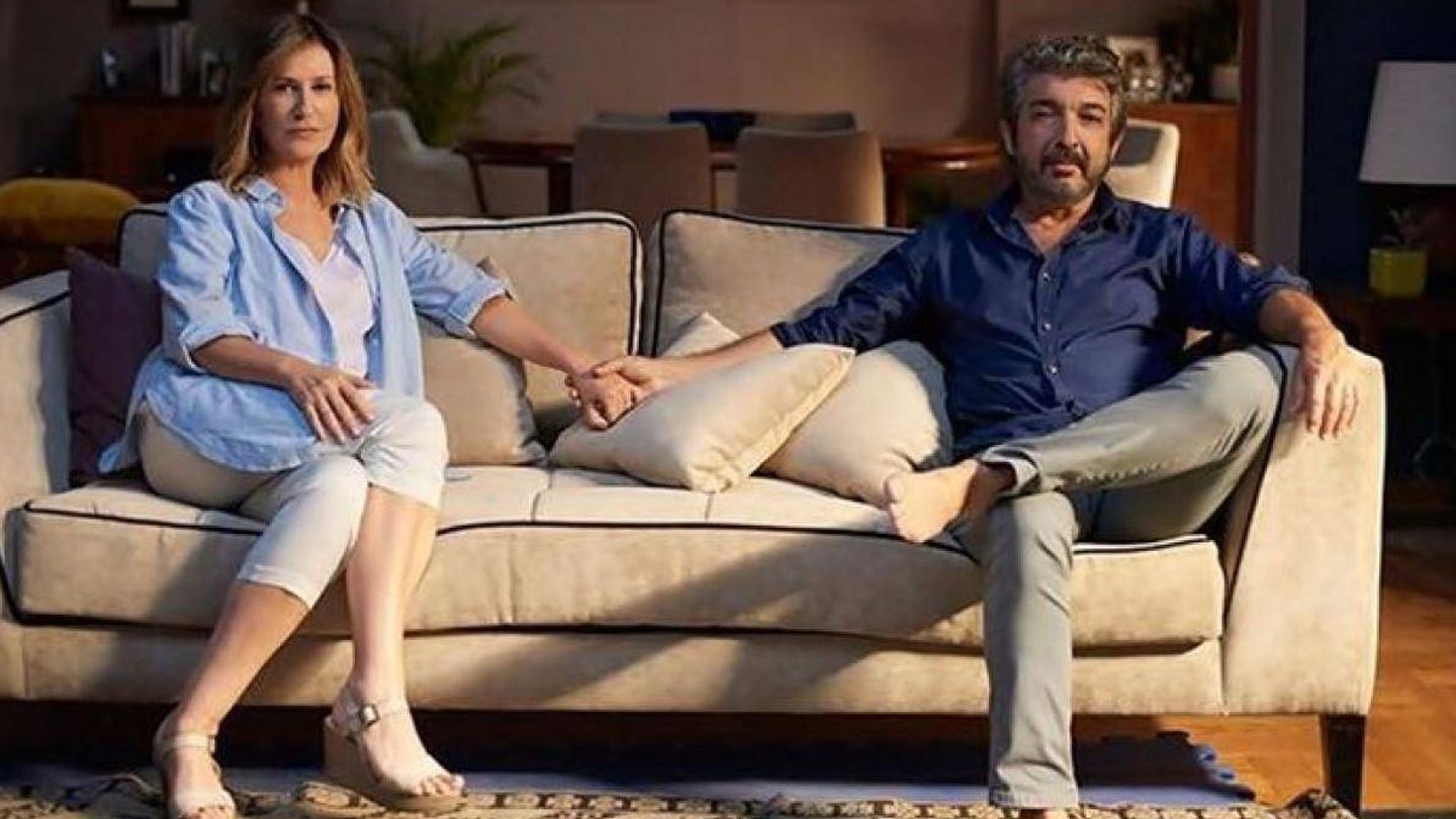 Mercedes Morán y Ricardo Darín en 'El amor menos pensado'.