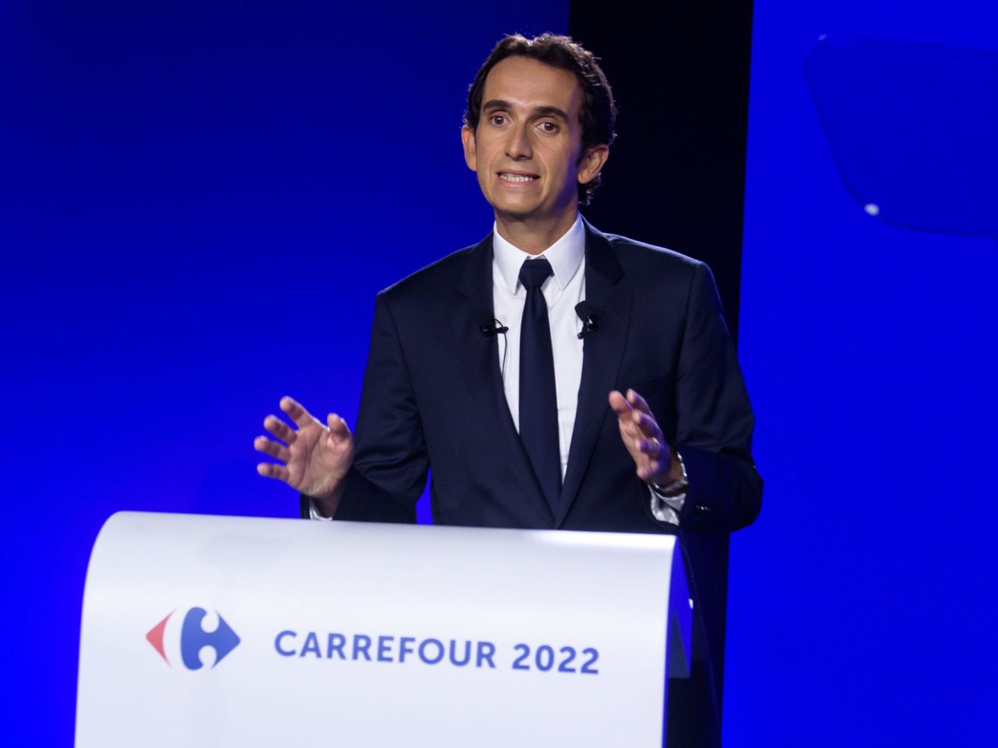 El presidente de Carrefour, Alexandre Bompard. (EFE)