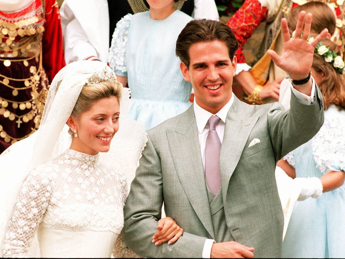 El 'making of' de la foto de royals en la boda de Marie Chantal con Pablo  de Grecia