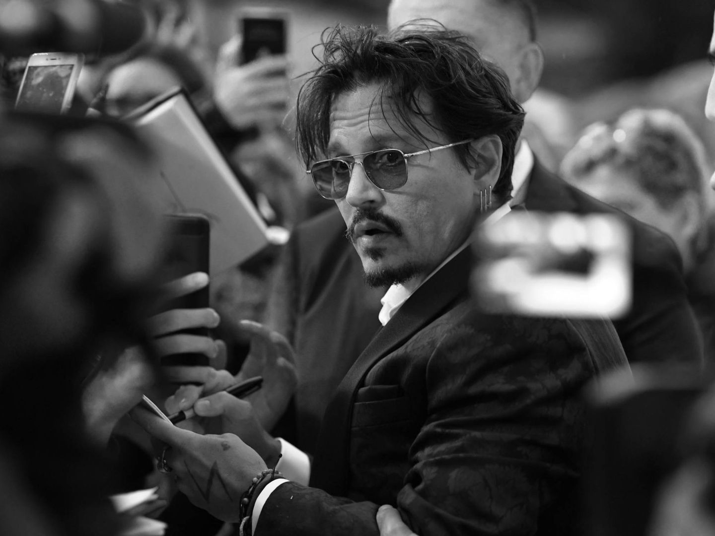 Johnny Depp, en el pasado Festival de Venecia. (Getty)