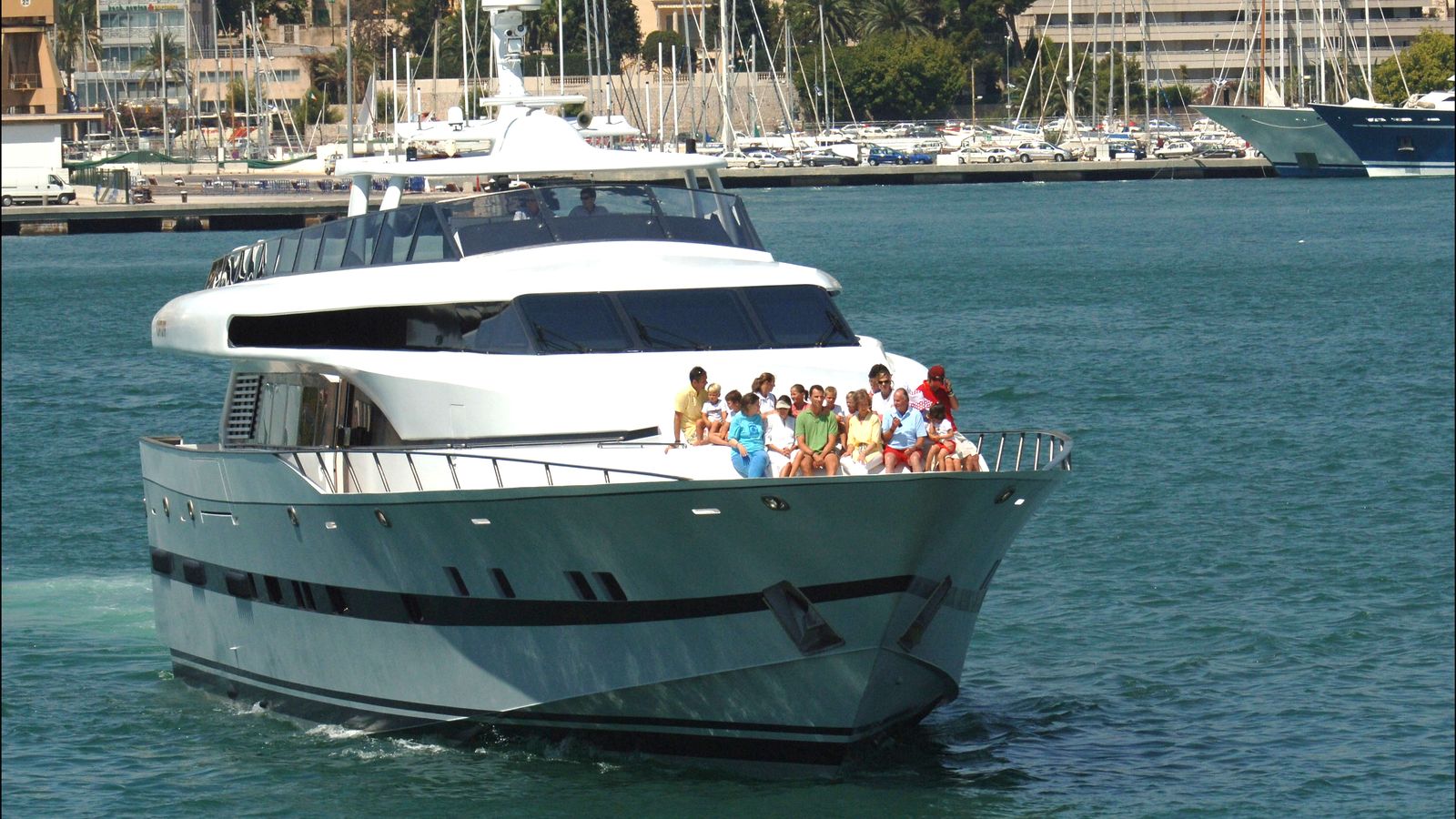 Foto: Imagen del yate 'Fortuna' en aguas de Mallorca en agosto de 2011. (Gtres)