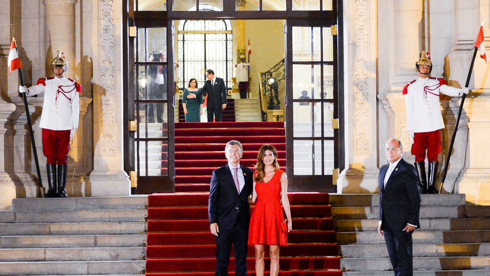 Foto:  Mauricio Macri causó sensación con su mujer. (Gtres)