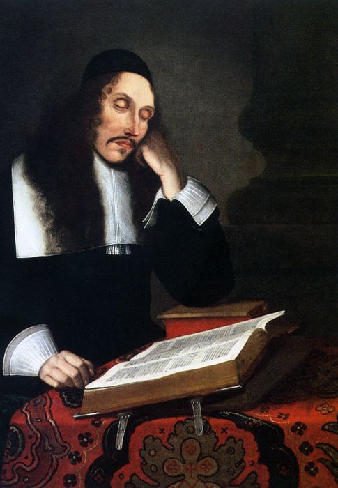 Foto: Retrato del filósofo Baruch Spinoza elaborado por Franz Wulfhagen (1624–1670)