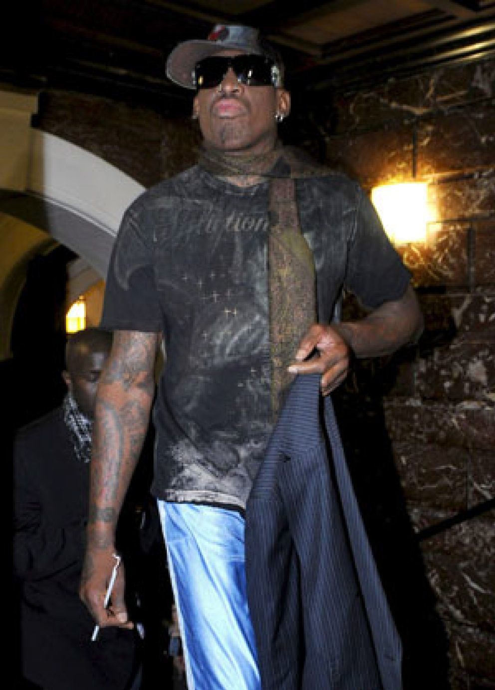 Foto: Dennis Rodman, detenido por la policía alemana