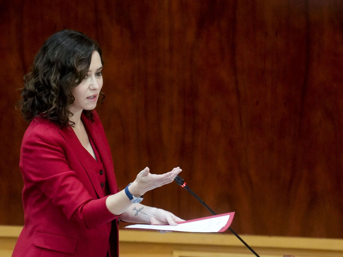 Foto: La presidenta de la Comunidad de Madrid, Isabel Díaz Ayuso. (EFE/Borja Sánchez Trillo)