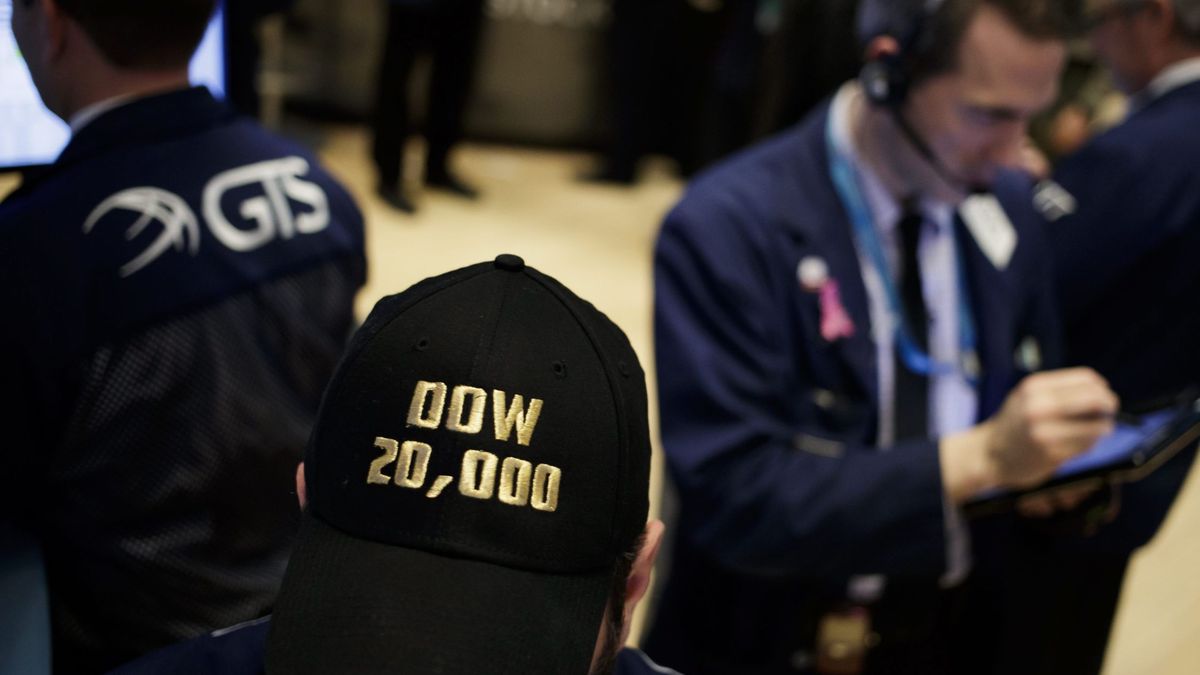 No hay euforia en los 20.000 del Dow Industrial