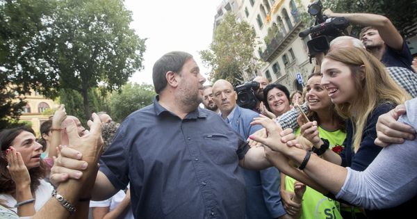 Foto: El 'vicepresident' económico de la Generalitat, Oriol Junqueras. (EFE)