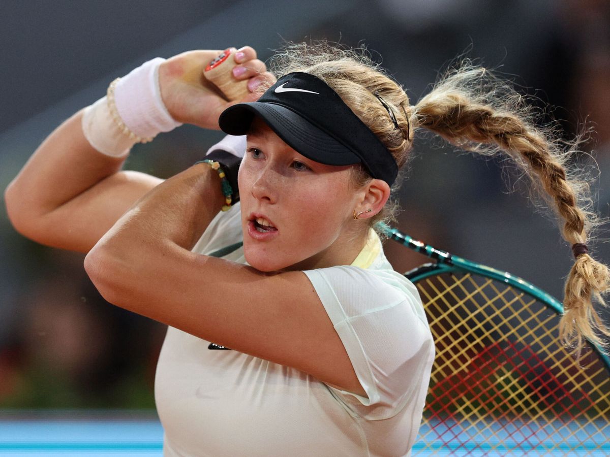 Foto: Mirra Andreeva ya es una realidad en la WTA. (Reuters/Violeta Santos)