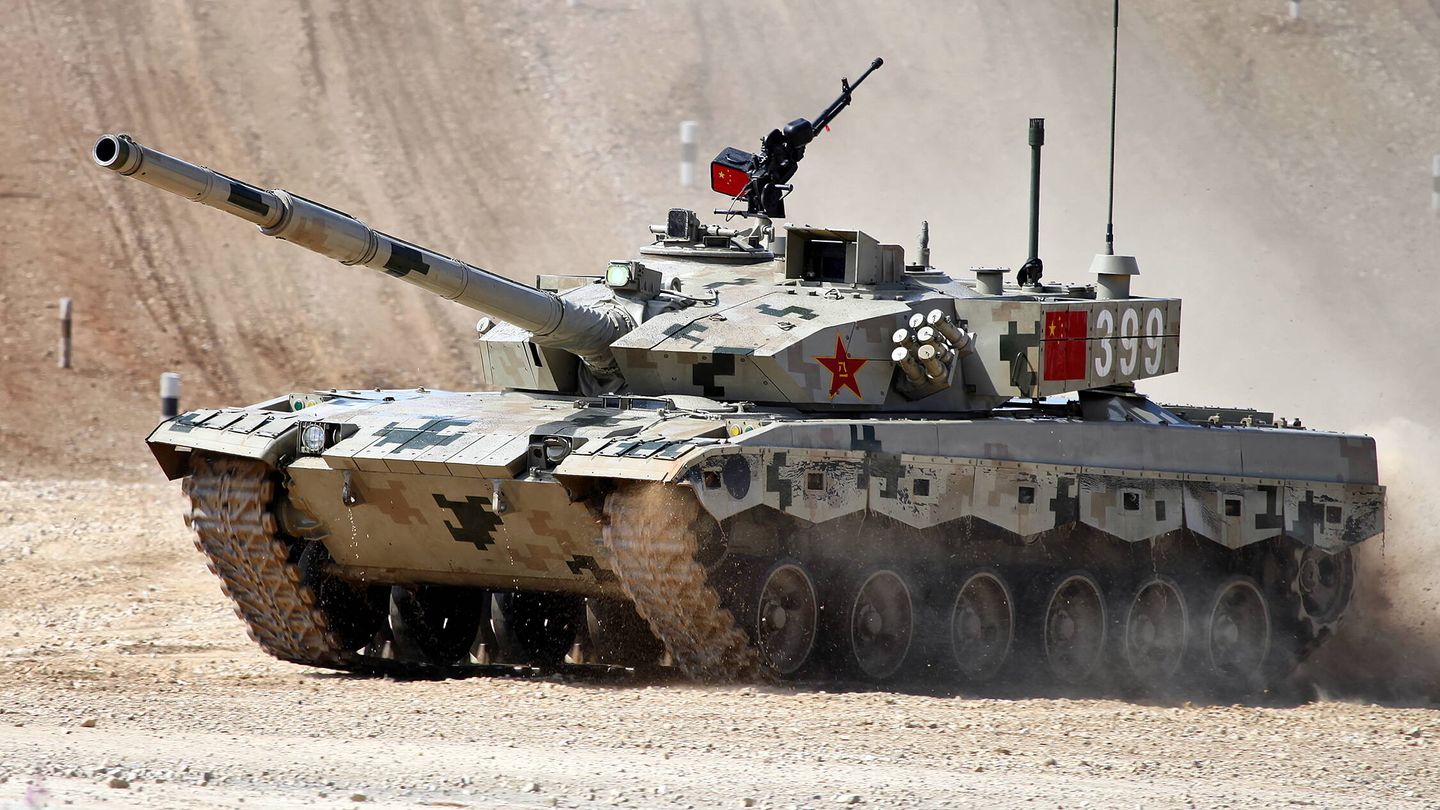 El ZTZ-96A es el principal tanque de los chinos (Vitaly V. Kuzmin/CC)