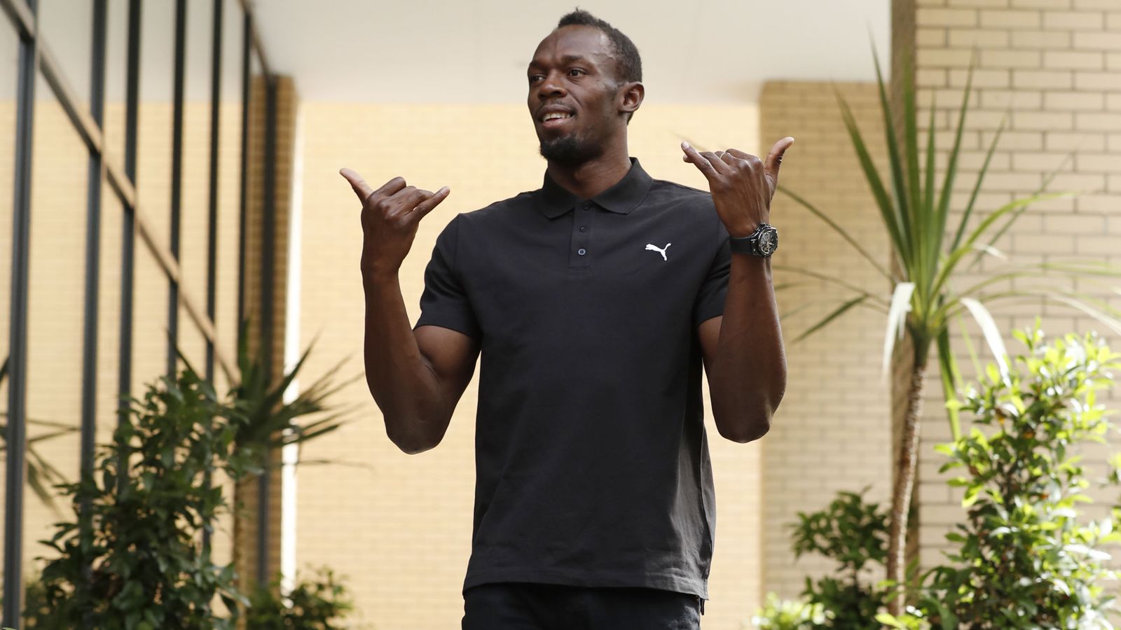 Foto: Usain Bolt, en Londres.