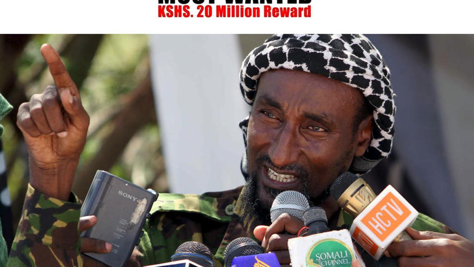 Foto: Fotografía de Mohamed Kuno difundida por las autoridades keniatas en Internet (Reuters)