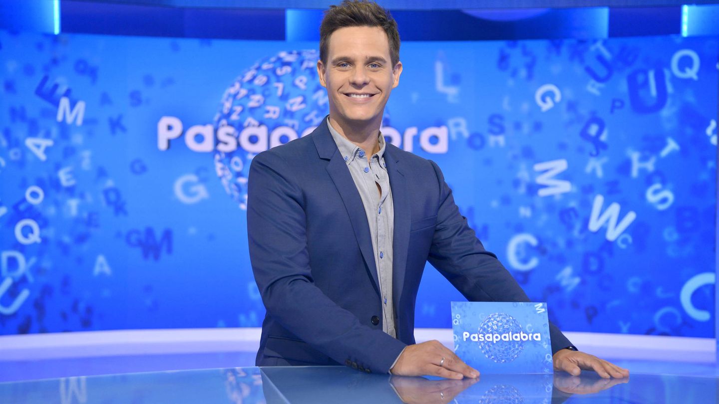 Christian Gálvez, en 'Pasapalabra'. (Mediaset España)