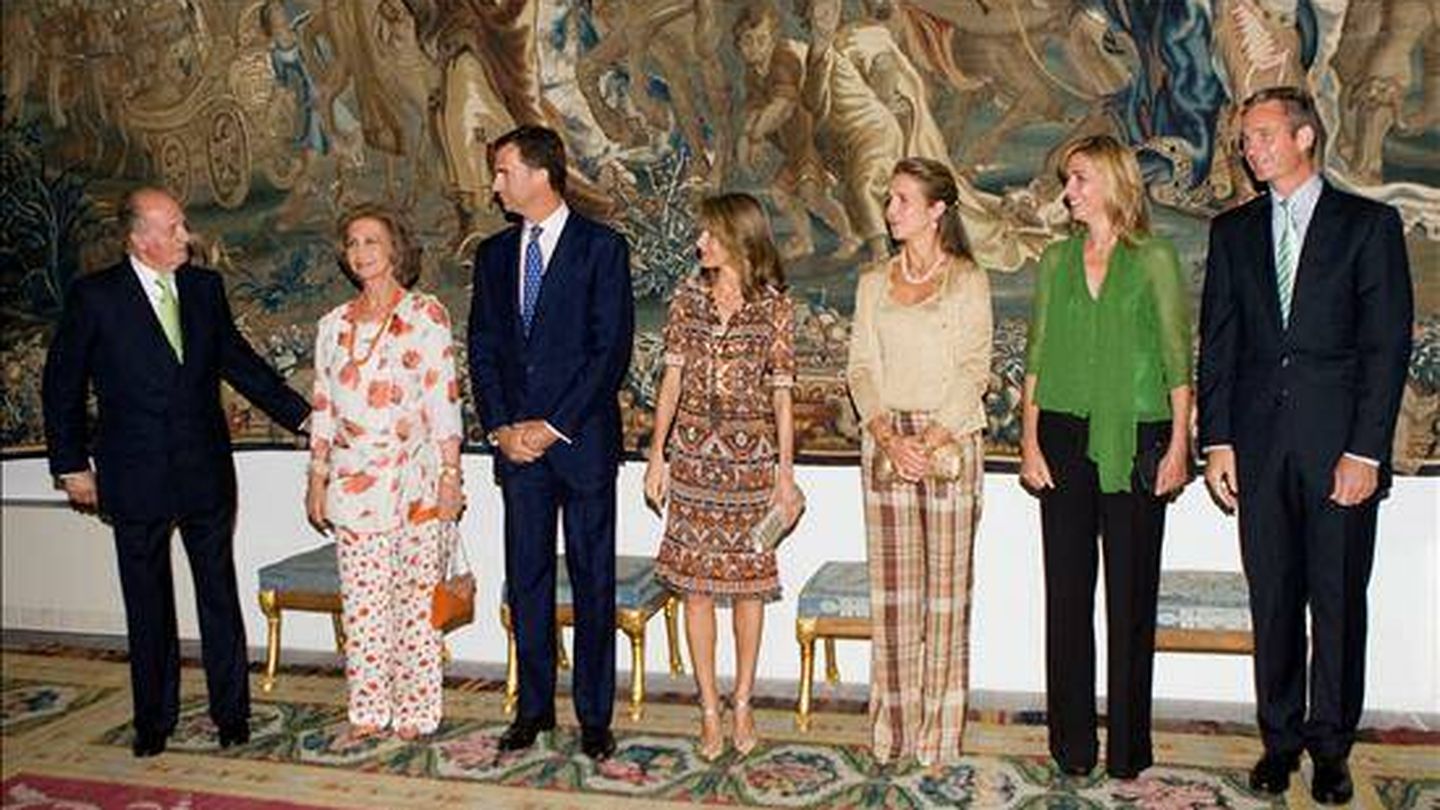 La recepción de 2008. (Casa Real española)